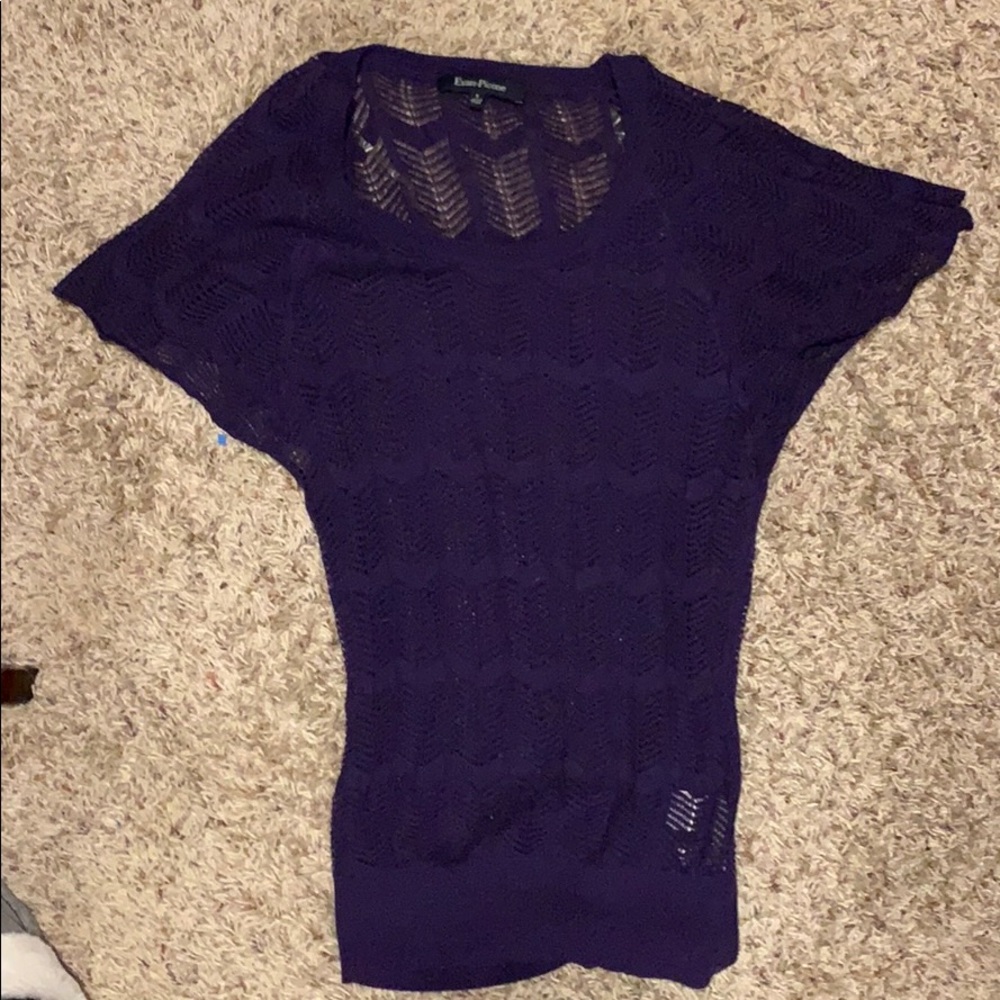 Evan Picone short sleeve top